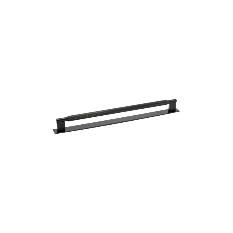 Handle Arpa/backplate 320c/c - Brushed black (373107-11)