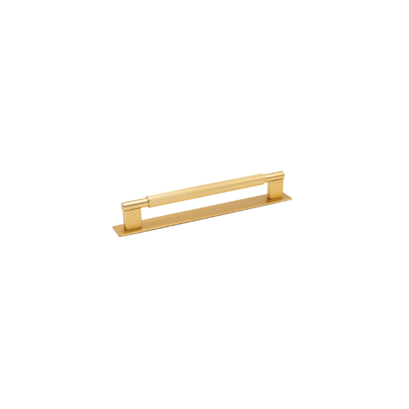 Handle Arpa/backplate 192c/c - Brushed brass (373101-11)