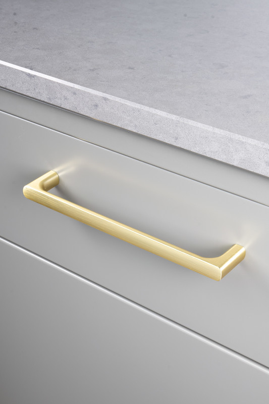 Handle Ethel 160c/c - Brushed Brass