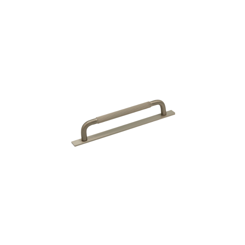 Handle Helix Stripe/backplate 160c/c - Stainless Steel