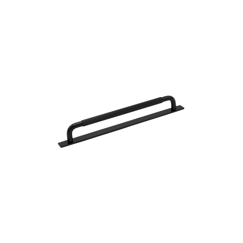 Handle Helix Stripe/backplate 224c/c - Matt Black