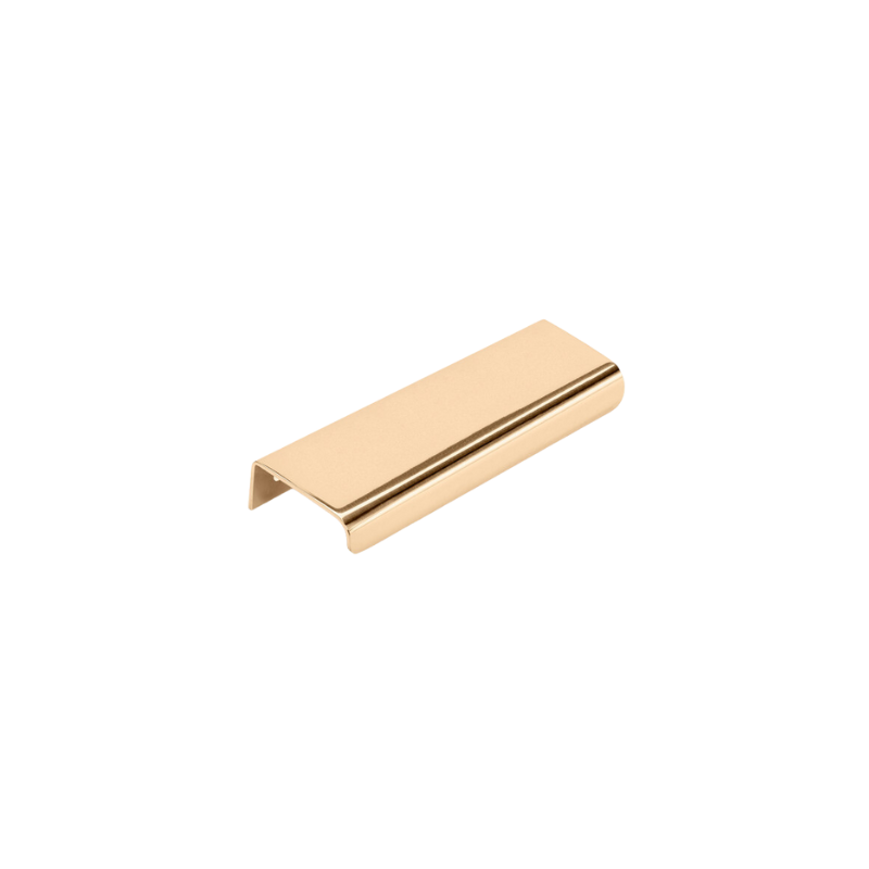 Handle Lip 80c/c - Untreated Pol. Brass (343455-11)