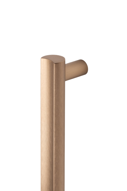 Handle Moon 384c/c - Brushed Brass