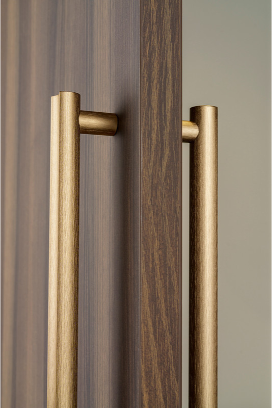 Handle Moon 1056c/c - Brushed Brass