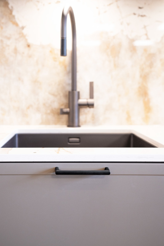 Handle Ethel 128c/c - Matt Black