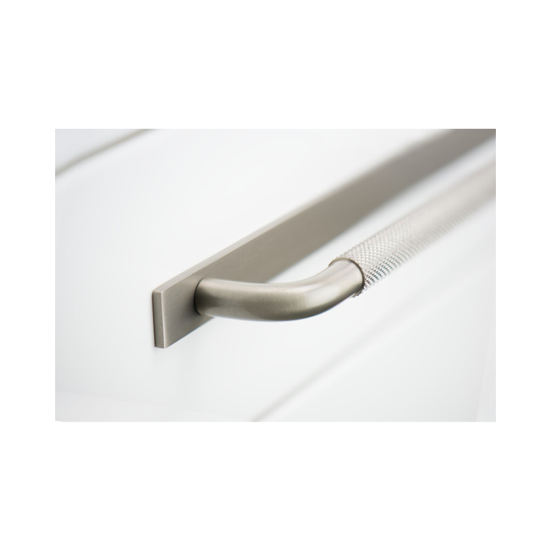 Handle Helix/back plate 608c/c - Stainless Steel