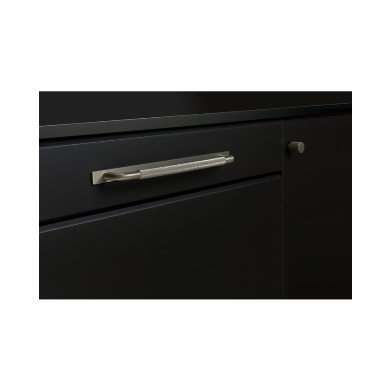 Handle Helix/back plate 224c/c - Stainless Steel