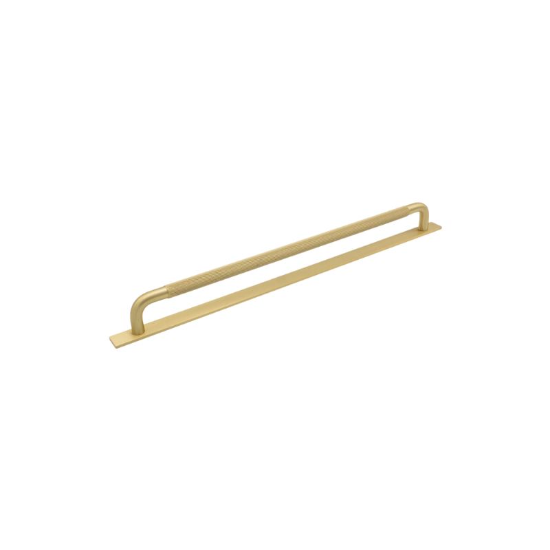 Handle Helix/back plate 320c/c - Brass