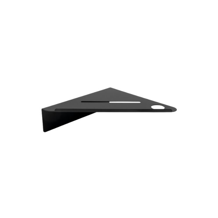 Base Corner Shelf - Matt Black (606074-41)