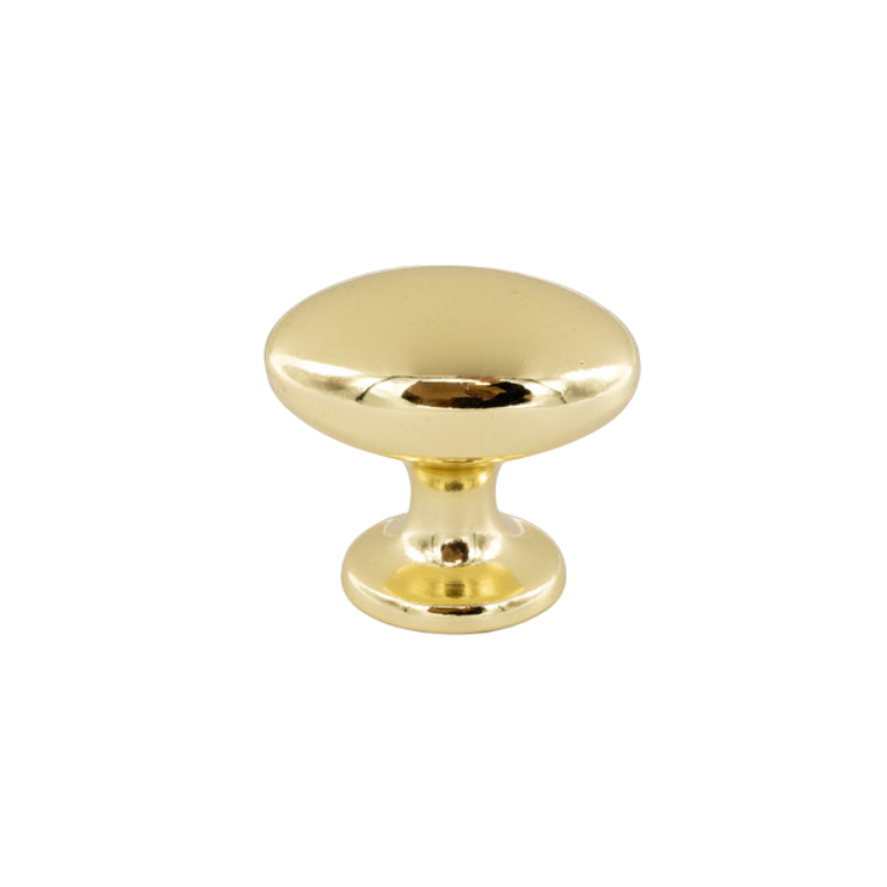Knob 401 - Polished Brass