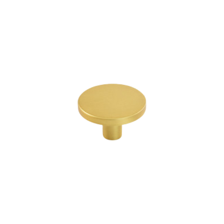 Knob Como Big - Brushed Brass