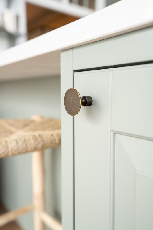 Knob Floid - Antique Brass