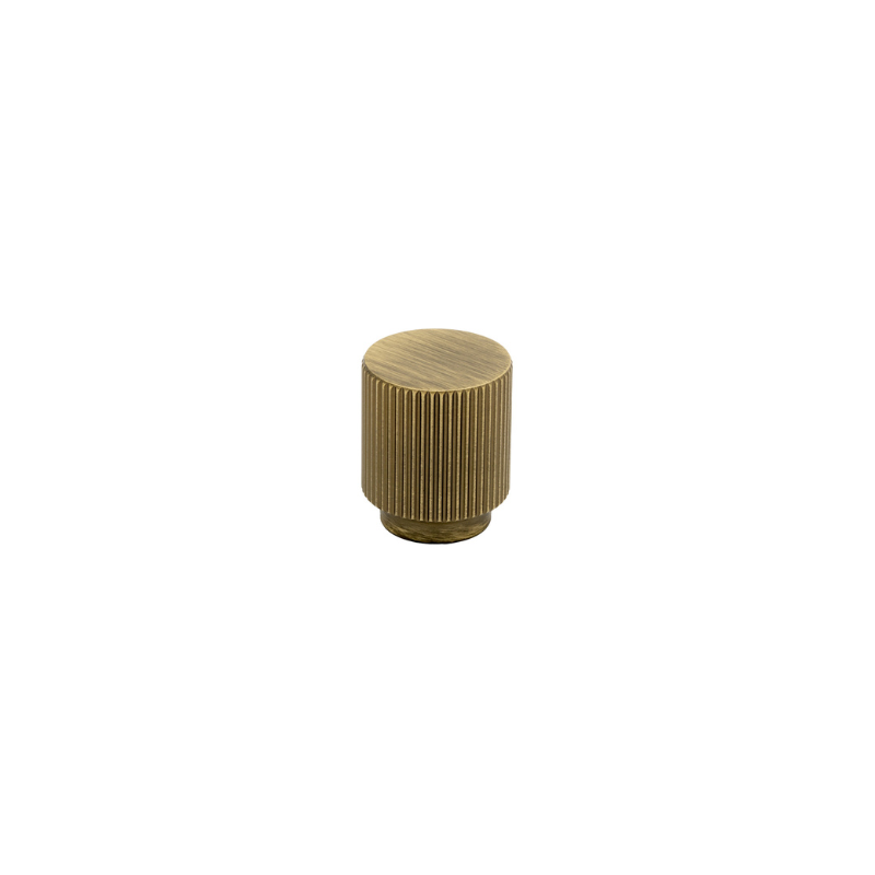 Knob Helix Stripe stór - Antique Bronze