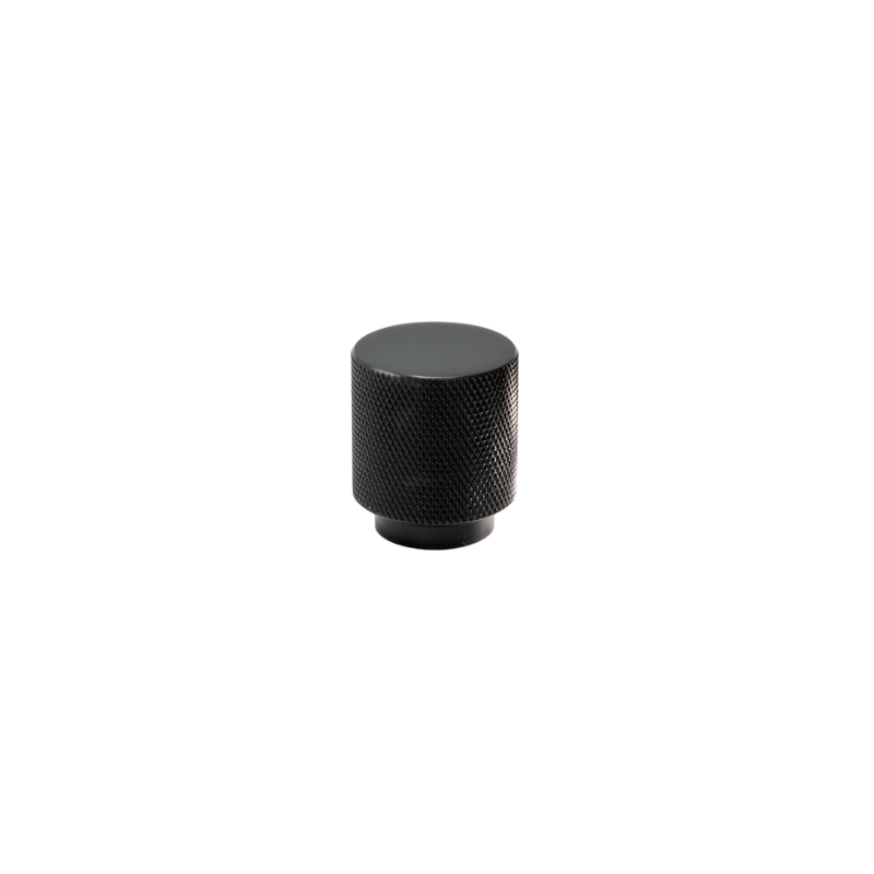 Knob Helix Matt Black stór (309036-11)