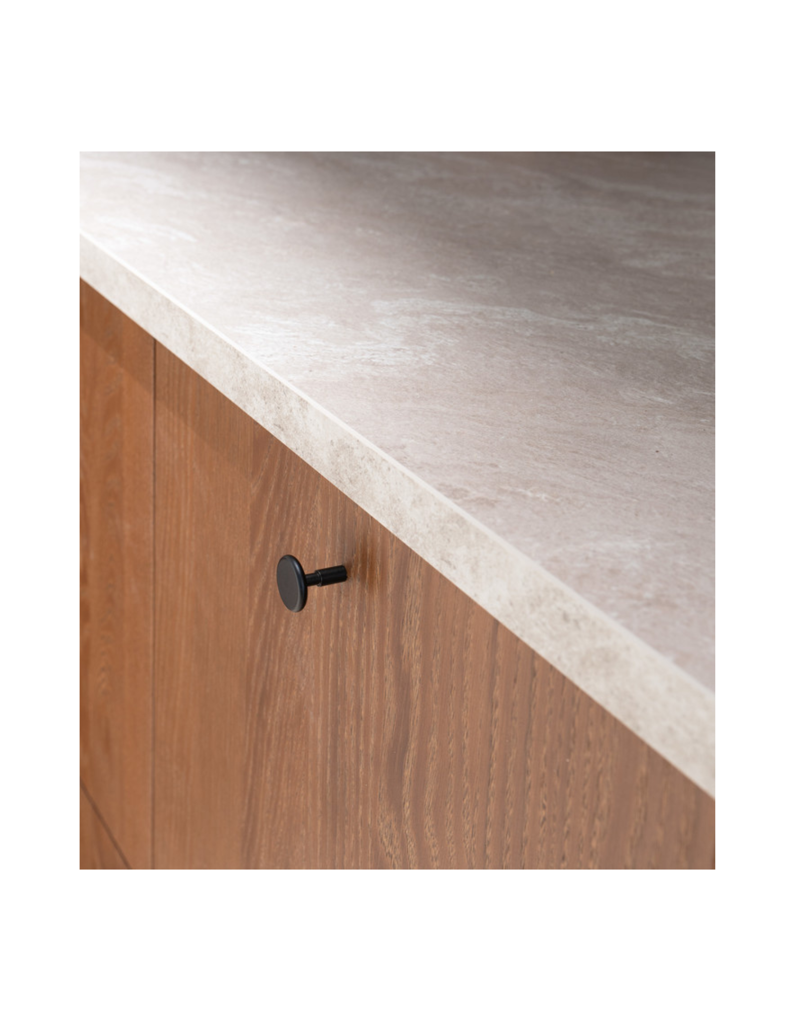 Knob Spira - Matt Black