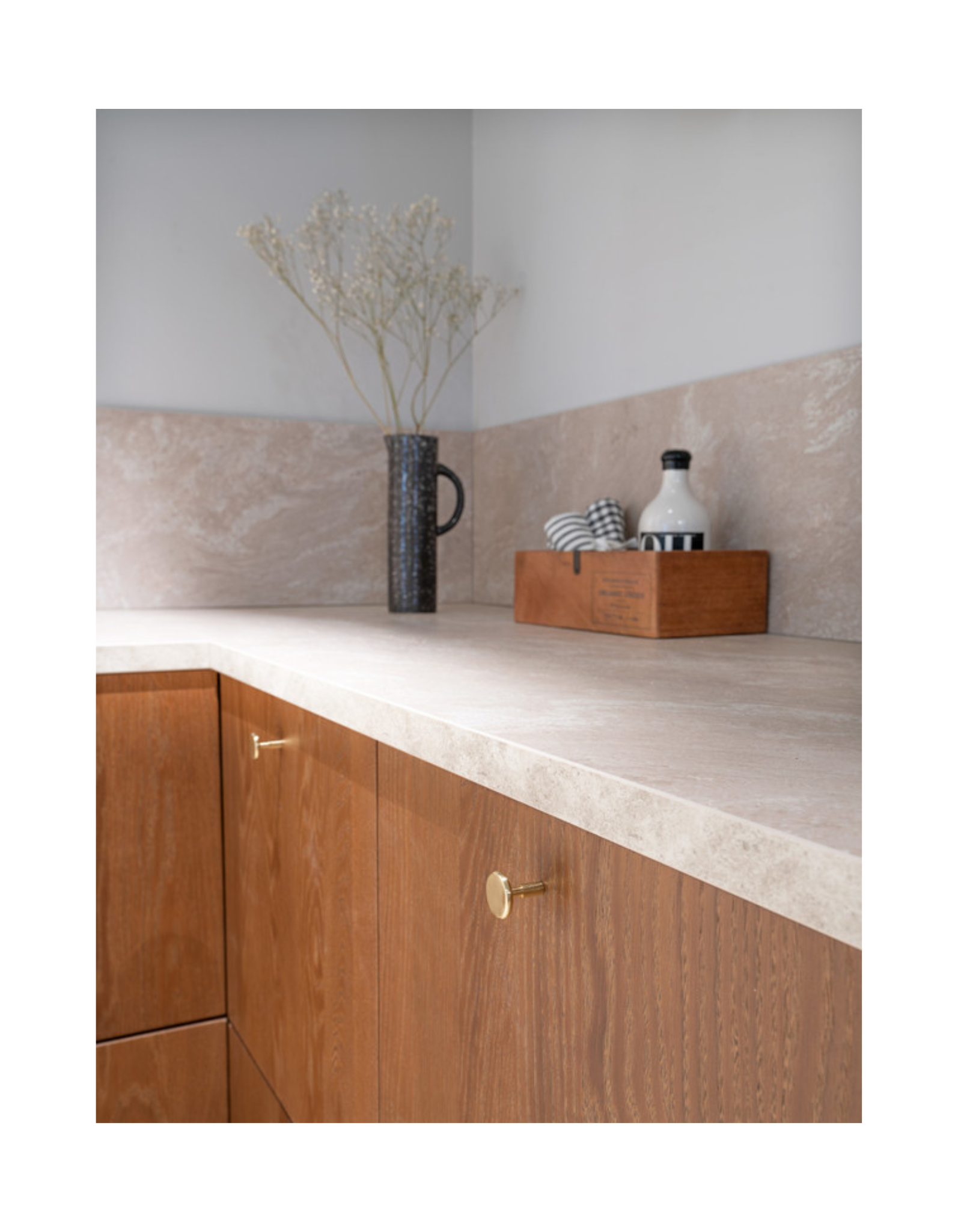 Knob Spira - Polished Brass