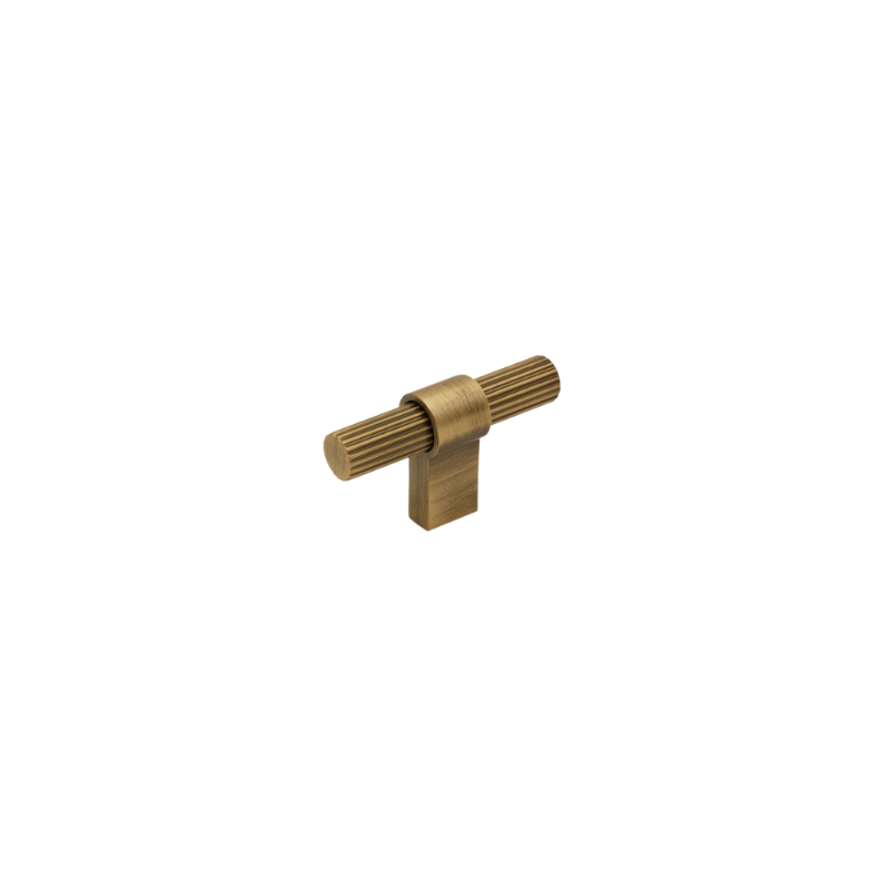 Knob T Helix Stripe - Antique Bronze (309211-11)