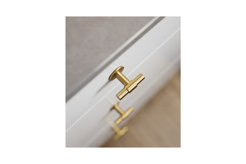 Knob T Uniform - Brass