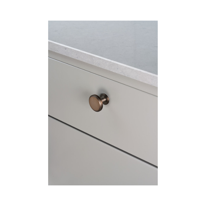 Knob Uno - Burnished Brass (343309-11)