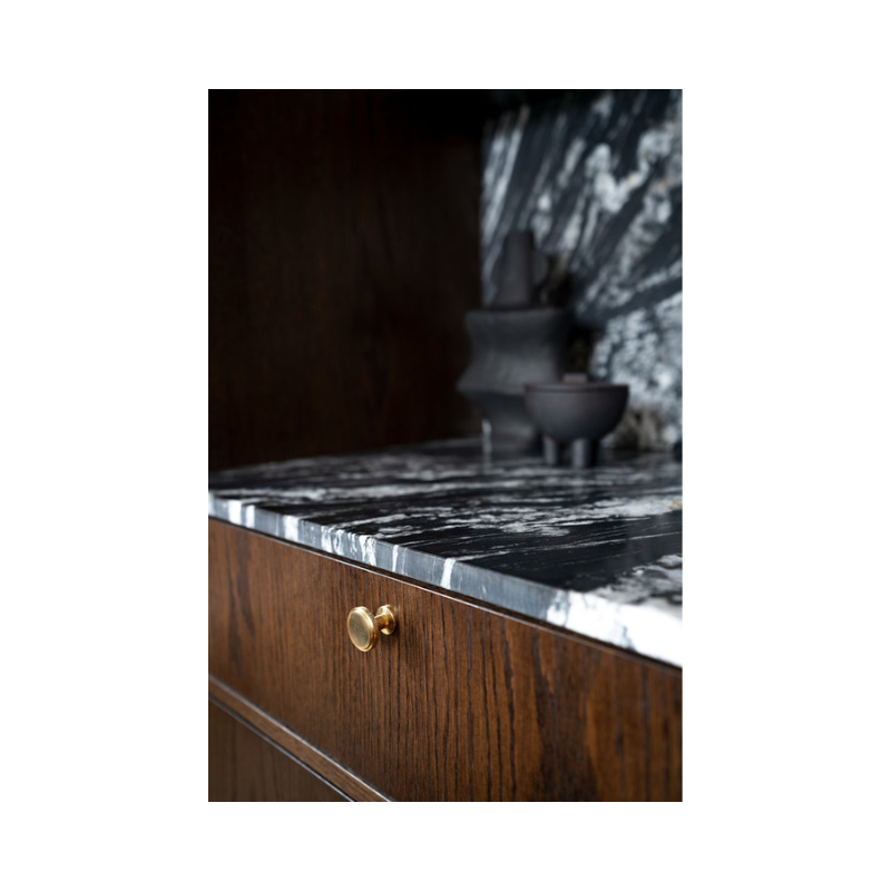 Knob Uno - Brass (343310-11)