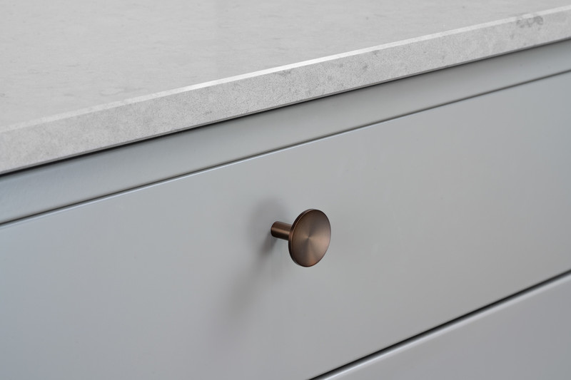 Knob Sture - Burnished Brass