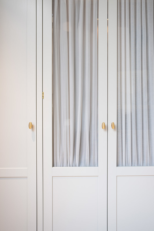 Knob T Oliver - Brushed Brass