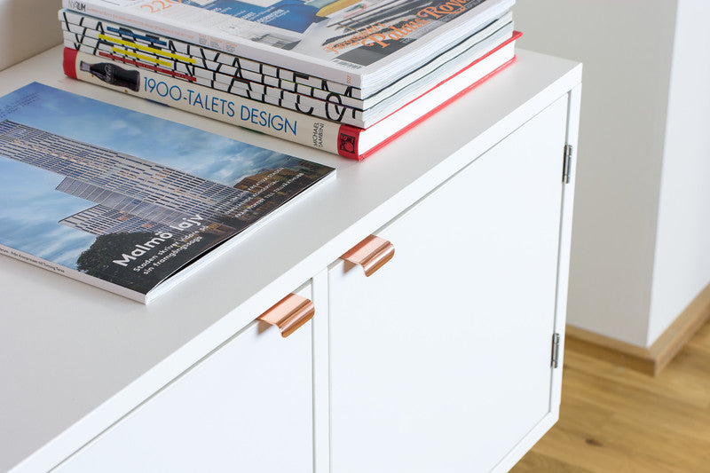 Handle Lip 20c/c - Pol.copper (343452-11)