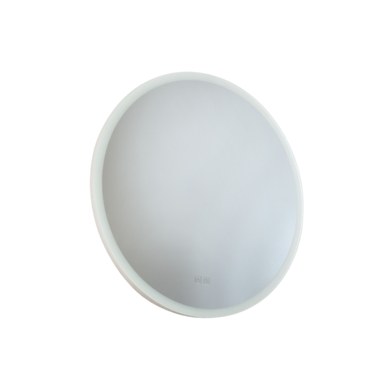 Baðherbergisspegill, veggfestur með lýsingu IO D-M