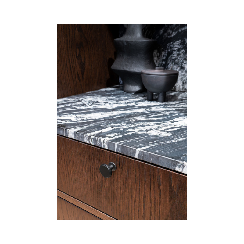 Knob Uno - Matt Black (343314-11)