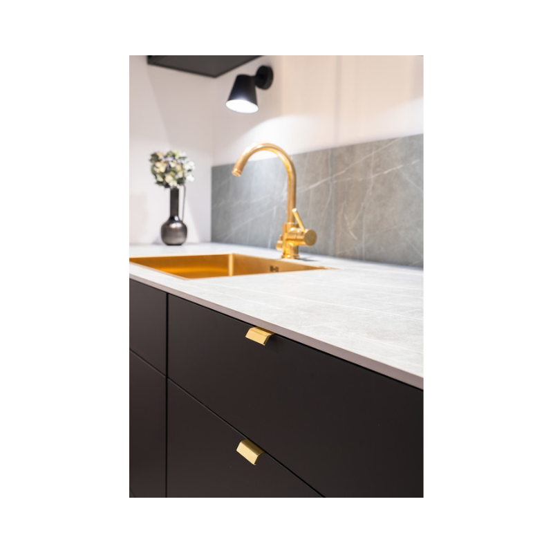 Profilehandle Side 40c/c - Brushed Brass (304211-11)