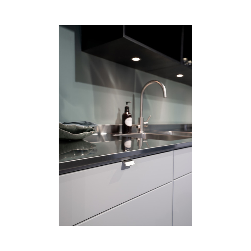 Profilehandle Side 40c/c - Stainless Steel