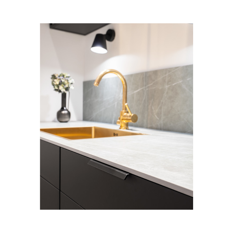 Profilehandle Side 160c/c - Matt Black