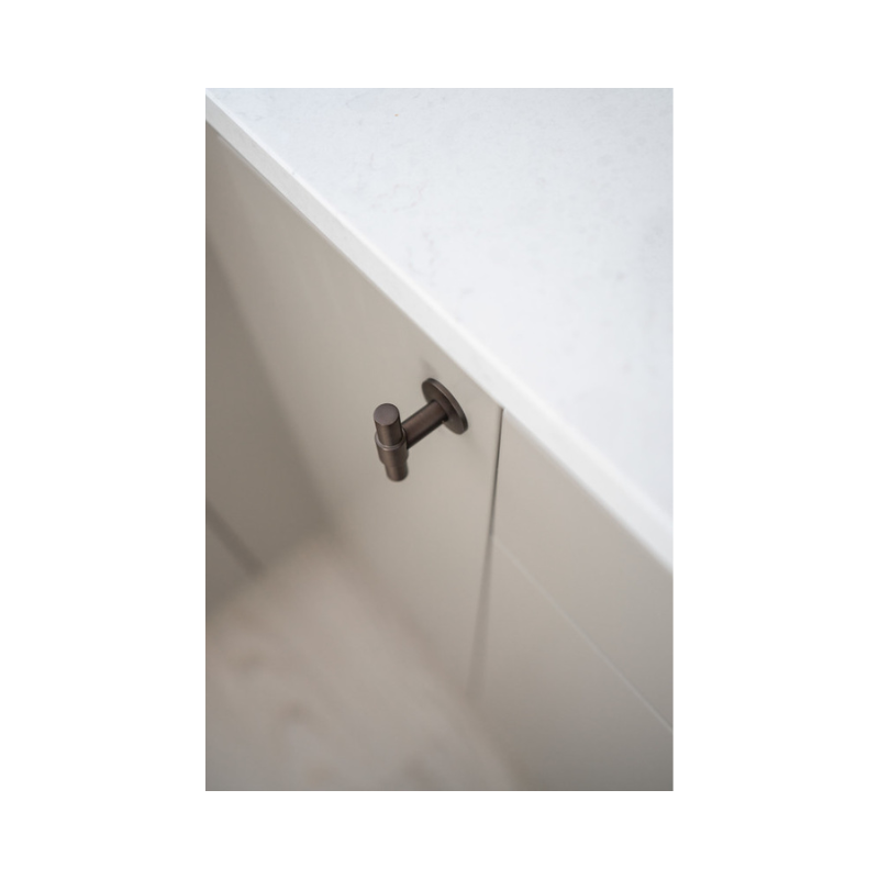 Knob T Uniform - Burnished Brass (343299-11)