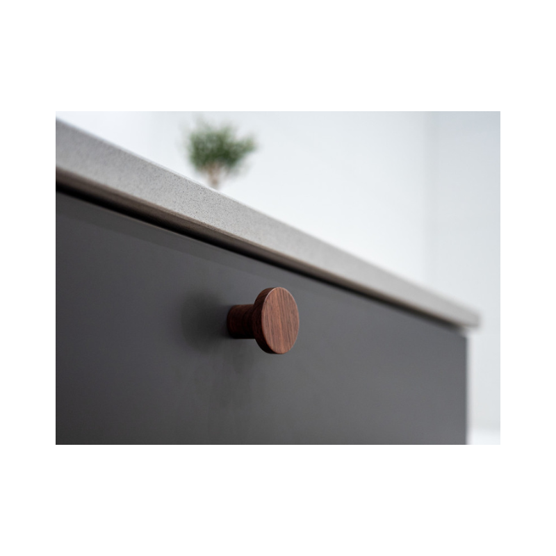 Knob Circum 33 mm - Walnut