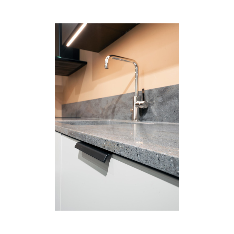 Profilehandle Side 160c/c - Matt Black