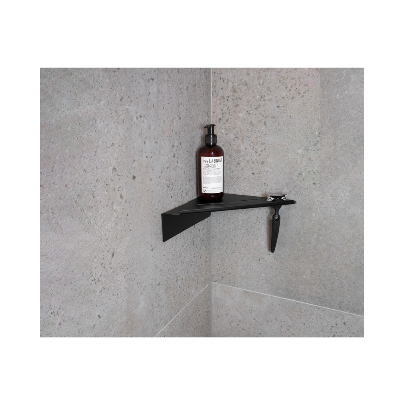Base Corner Shelf - Matt Black (606074-41)