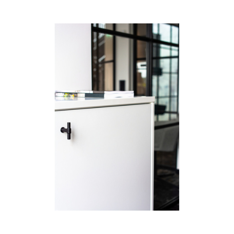 Knob T-type - Mattblack (343291-11)