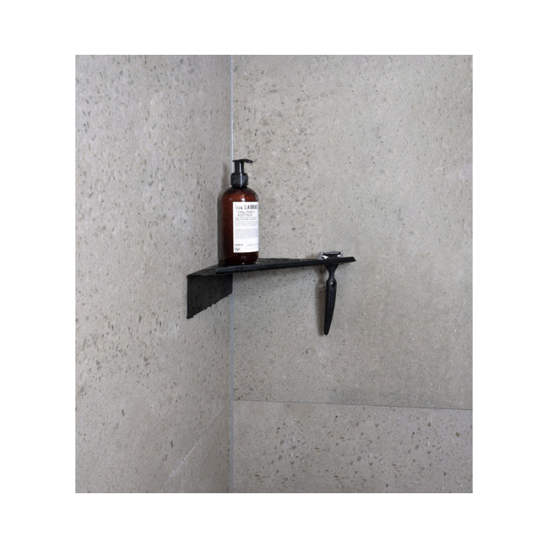 Base Corner Shelf - Matt Black (606074-41)