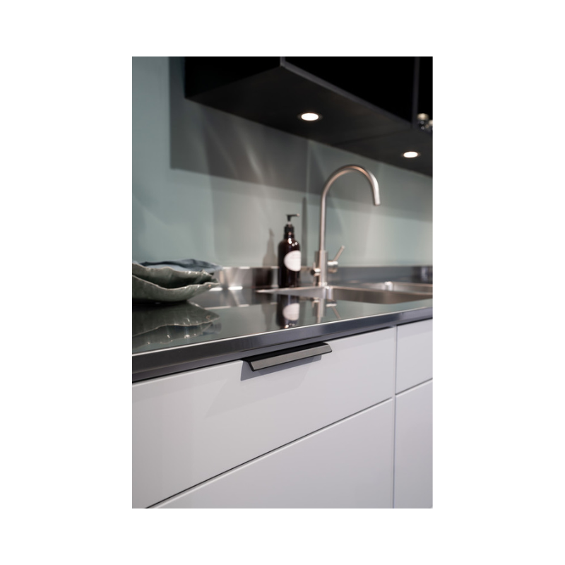 Profilehandle Side 160c/c - Matt Black