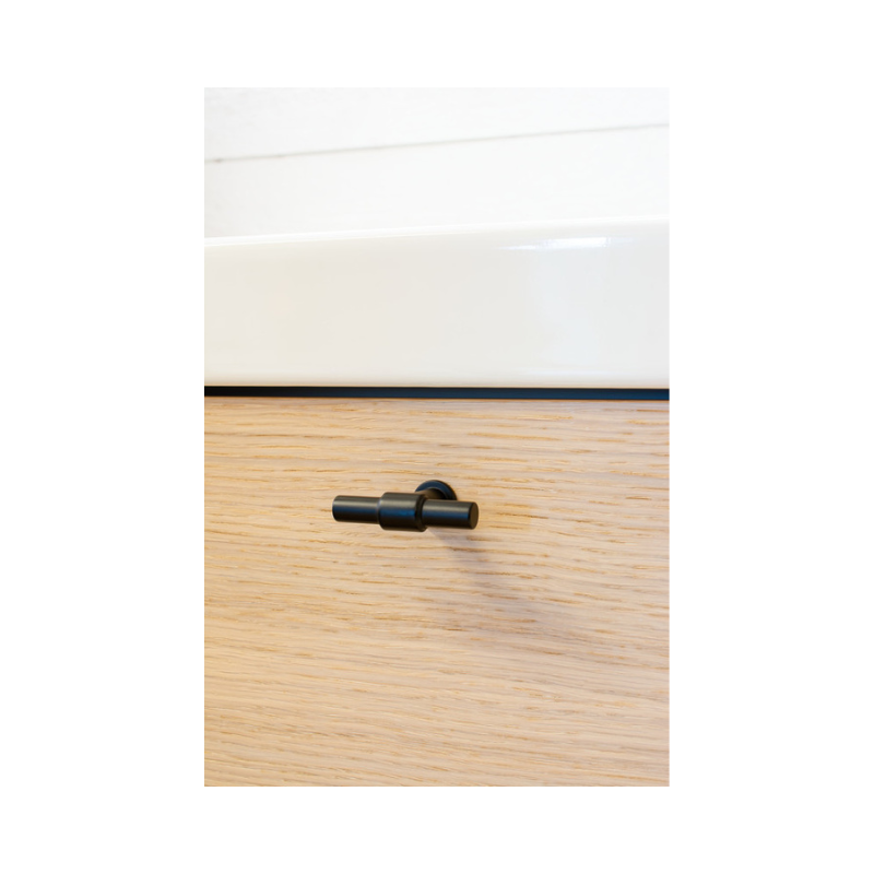 Knob T-type - Mattblack (343291-11)