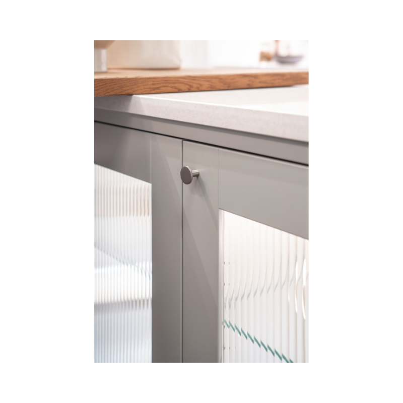 Knob Como - Stainless Steel