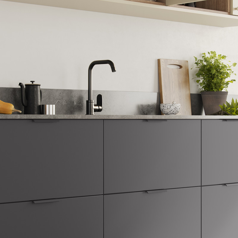 Profilehandle Side 160c/c - Graphite Gray (304354-11)