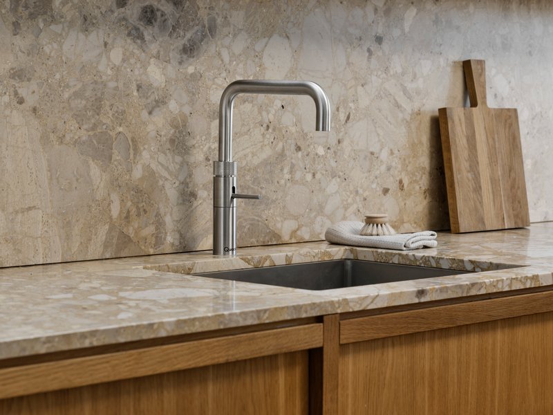 Quooker Fusion Square m.PRO3 - Ryðfrítt Stál