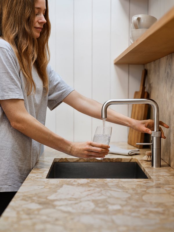 Quooker Fusion Square m.PRO3 - Ryðfrítt Stál