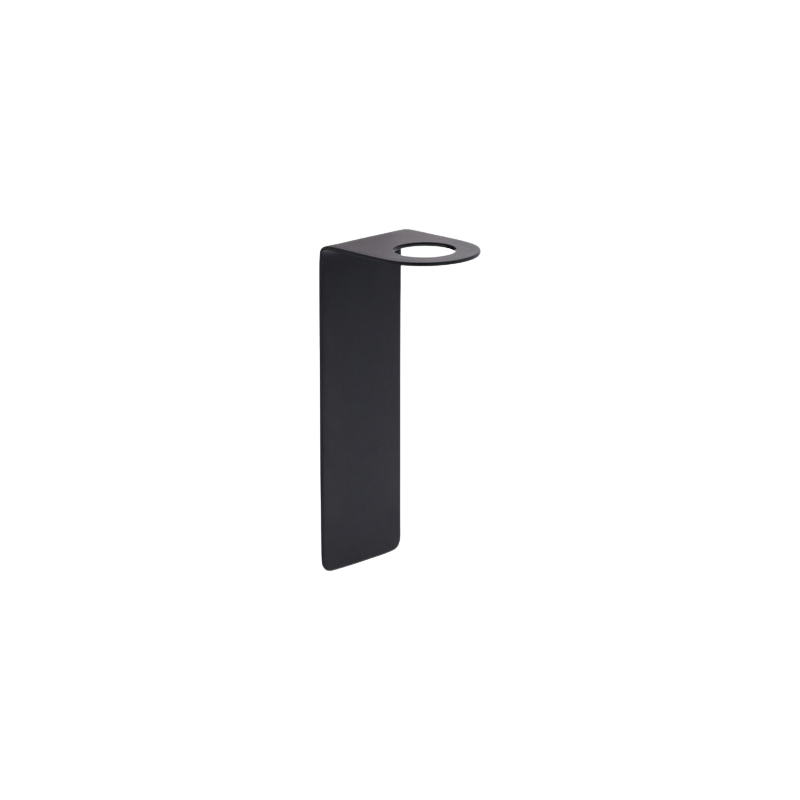 Sápupumpuhaldari svartur - Base soap pump holder black