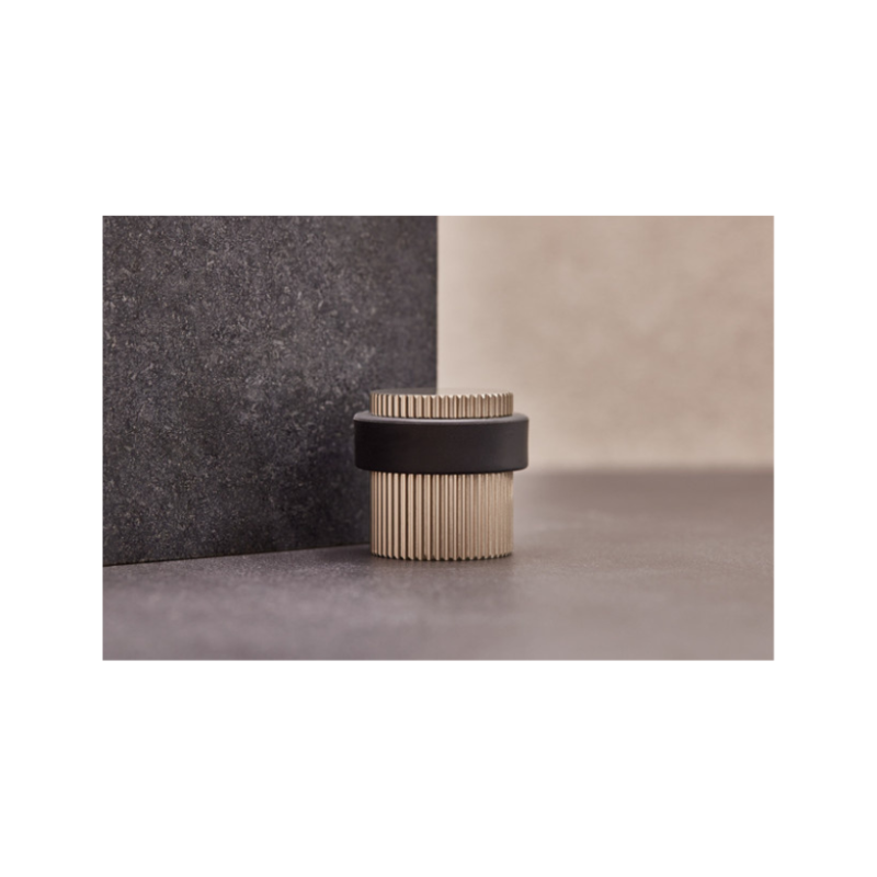 Helix Stripe Hurðastoppari - Stainless Steel