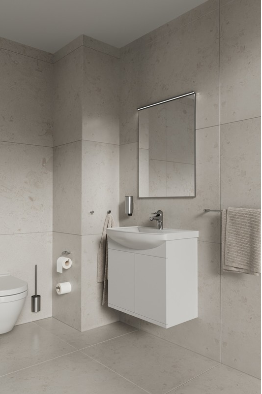 Stay handklæðaslá - Brushed Stainless Steel