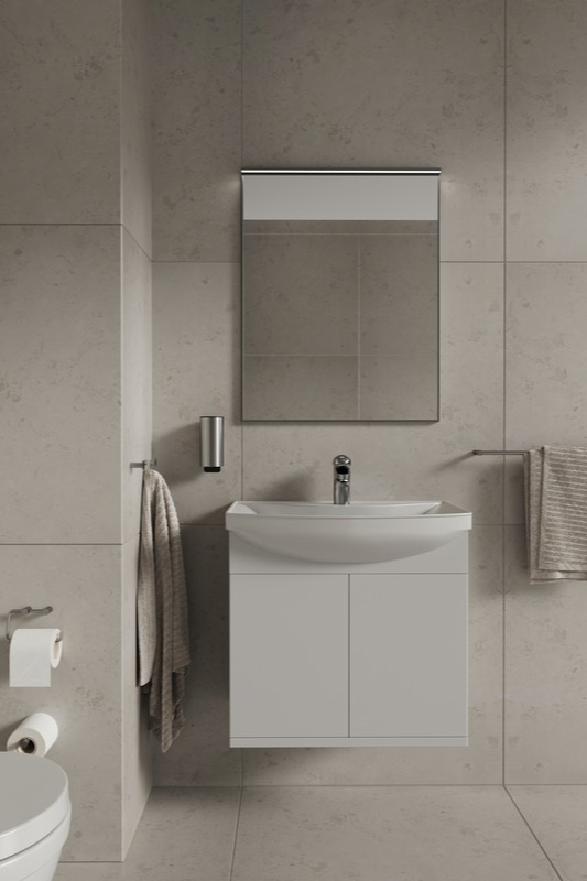 Stay salernisrúlluhaldari - Brushed Stainless Steel
