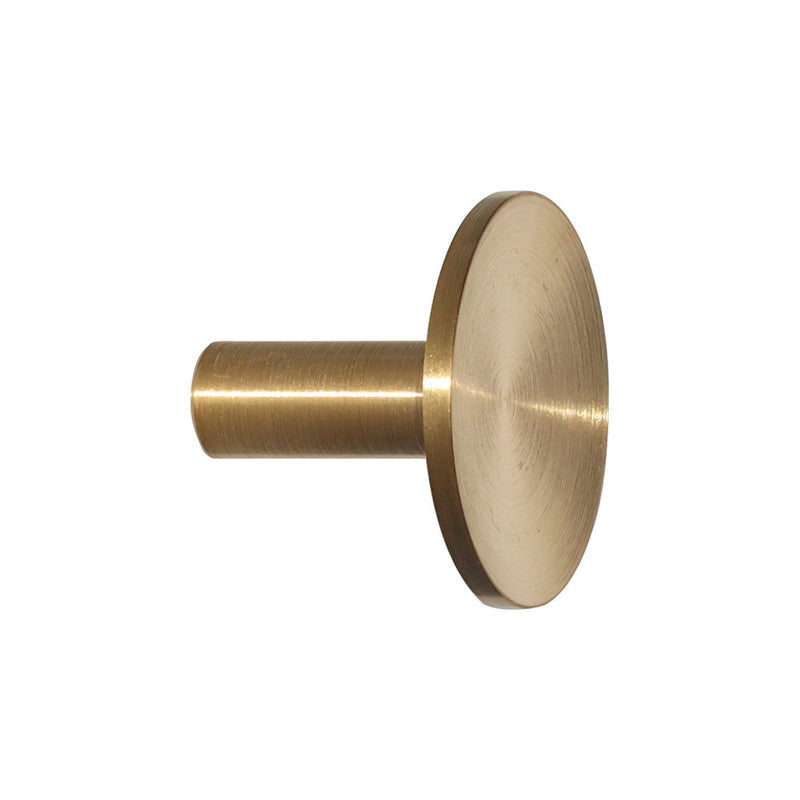 Hook Sture 28 mm - Untreated Brushed Brass (339385-21)