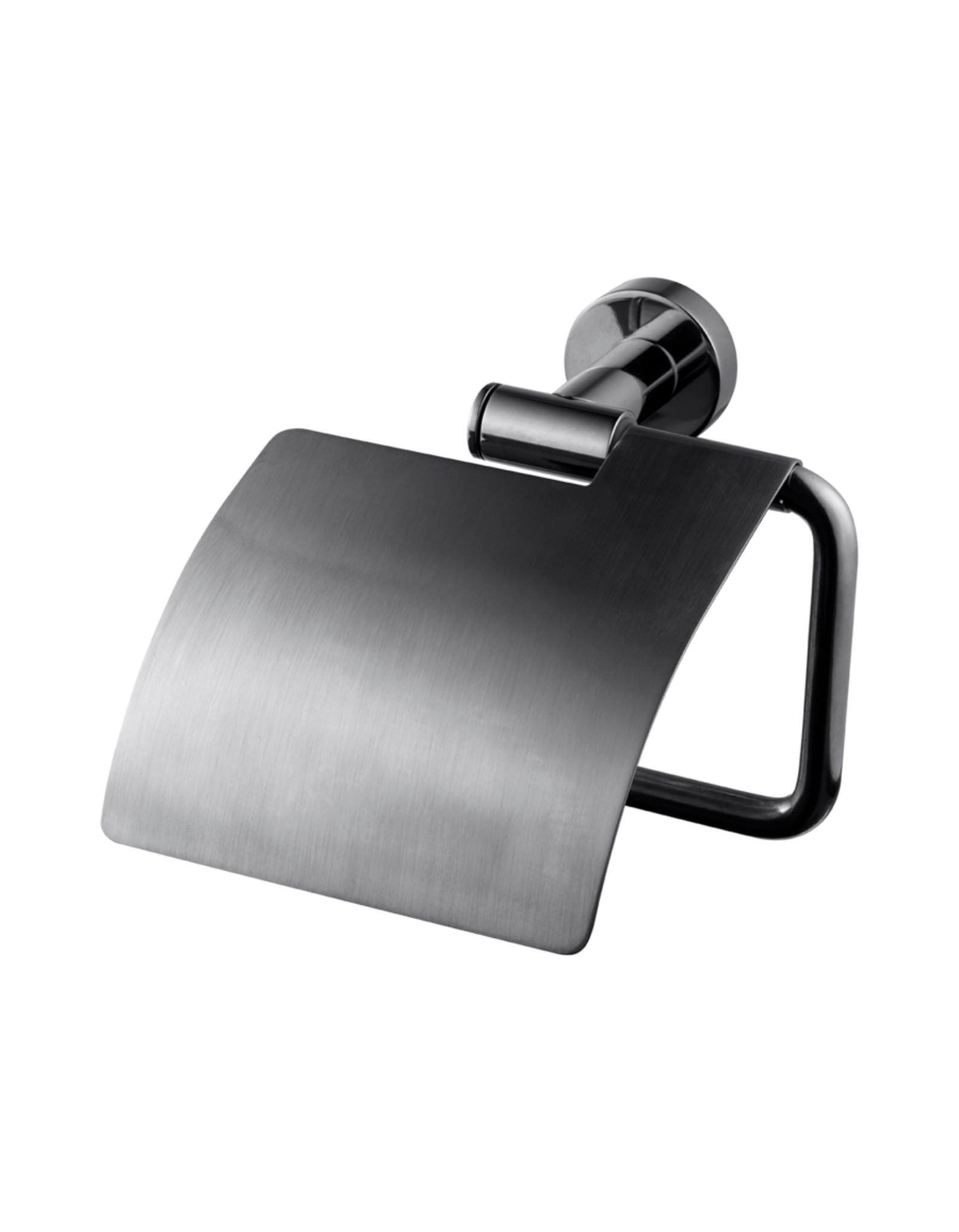 TA236 WC rúlluhaldari m/hlíf - Black Chrome (9419184)